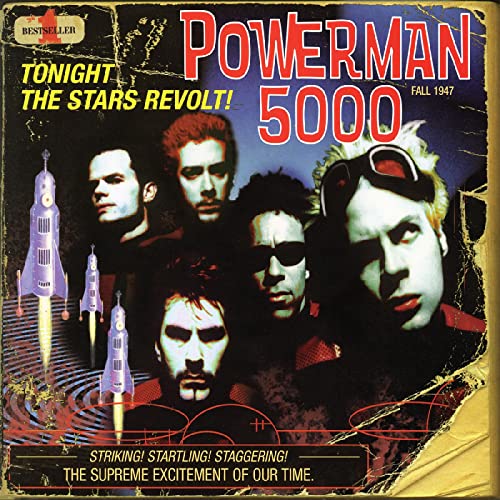 Powerman 5000 - Tonight The Stars Revolt (Coke Clear with Bright Yellow Streaks Vinyl)  [VINYL]