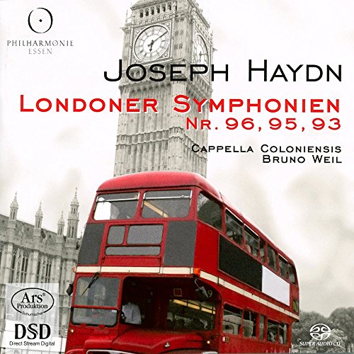 Weil/cappella Coloniensis - Londoner Sinfonien 1-3 [CD]