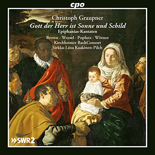Various - Christoph Graupner: Gott der Herr ist Sonne und Schild [Andrea Lauren Brown; Kai Wessel; Georg Poplutz; Sirkka-Liisa Kaakinen-Pilch] [Cpo: 555146-2] [CD]