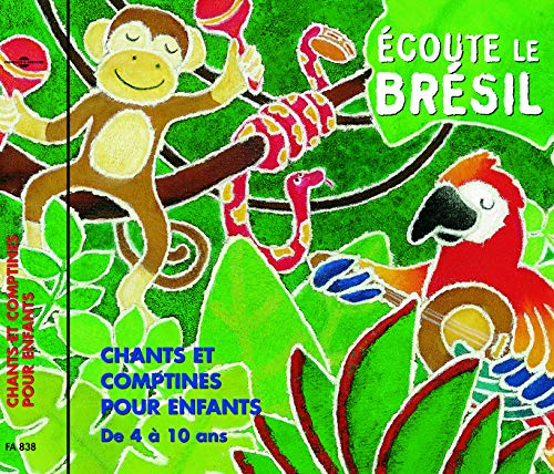 Teca Calazans - Ecoute Le Bresil - Chants Et Comptines Pour Enfants [CD]