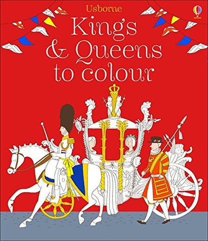 Kings and Queens to Colour (Colouring Books)