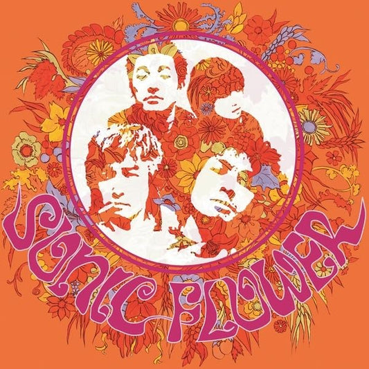 Various - Sonic Flower (Orange Transparent Background Red Splatter Vinyl) [VINYL]