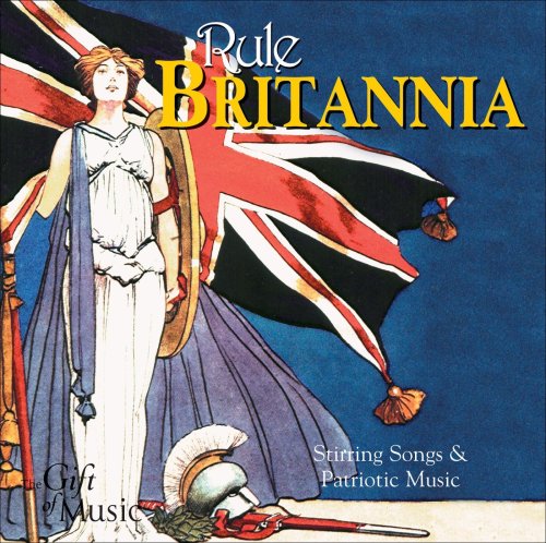 CD cover: Britannia figure with Union Jack, text "Rule Britannia".