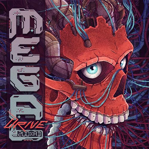 Mega Drive - 200xad (2lp Aqua Blue & Bloody Red Swirl) [VINYL]