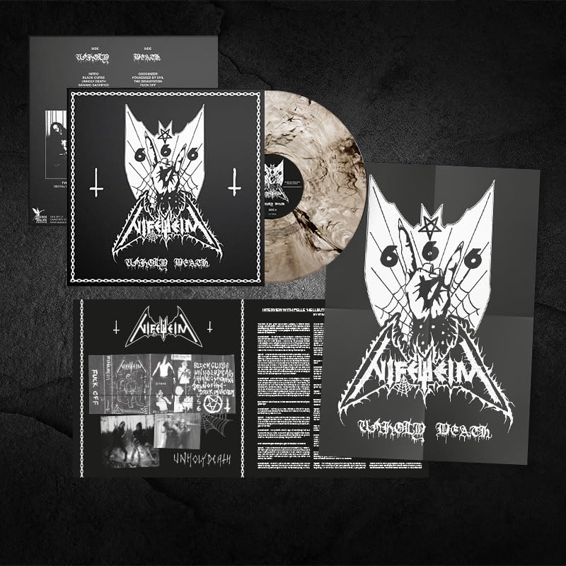 Nifelheim - Unholy Death (Ultra Clear Black Marble Vinyl) [VINYL]