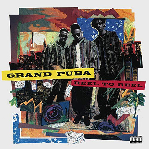 Grand Puba - Reel To Reel (Orange Yellow / Blue White Vinyl) [VINYL]