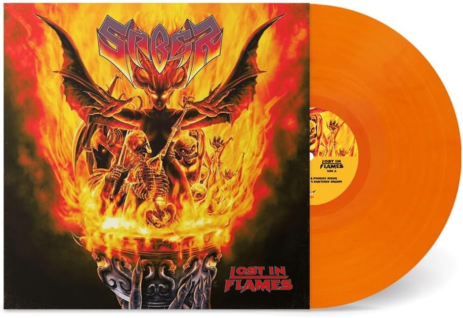 Saber - Lost In Flames (orange Vinyl) [VINYL]