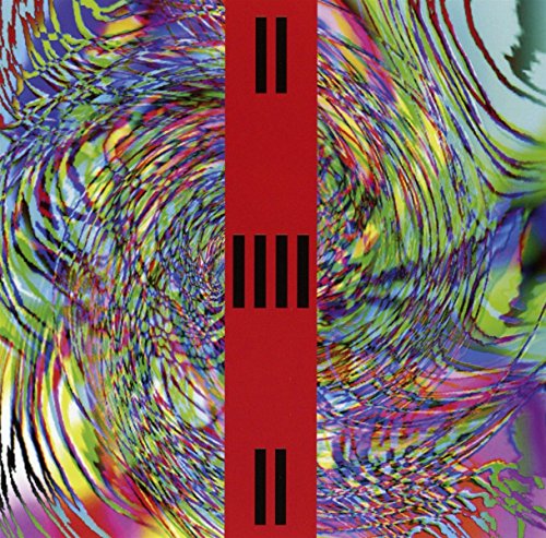 CD cover for Front 242’s “Pulse + Still & Raw” with abstract, colorful swirls.
