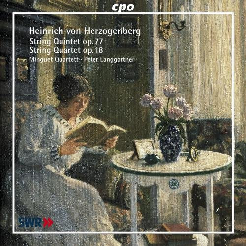 Minguet 4tetlanggartner - Herzogenberg: String Quintet (String Quintet Op.77/ String Quartet Op.18) [CD]