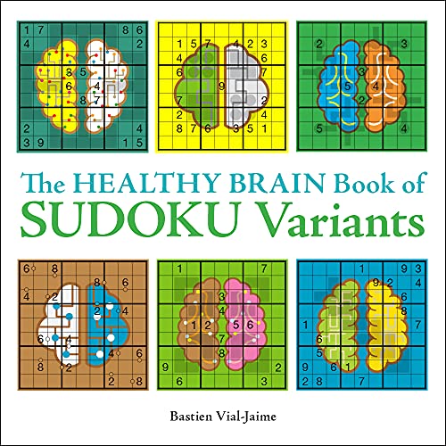 Healthy Brain Book of Sudoku Variants (Healthy Brain Puzzles)