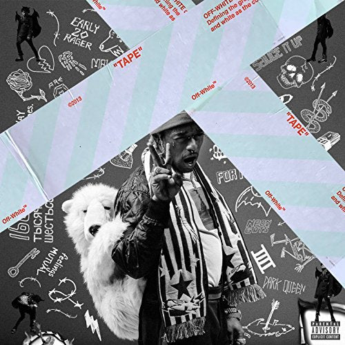 Lil Uzi Vert album cover, featuring artist with a polar bear.