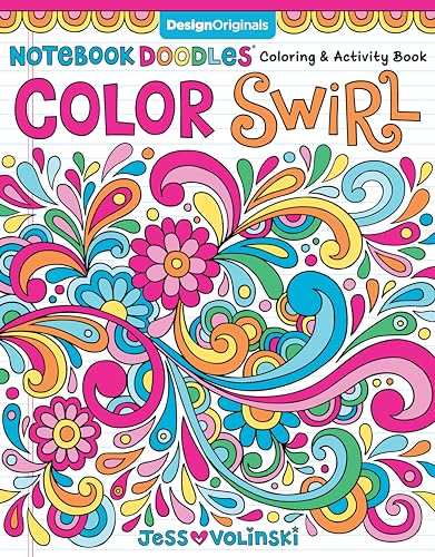 Notebook Doodles Color Swirl