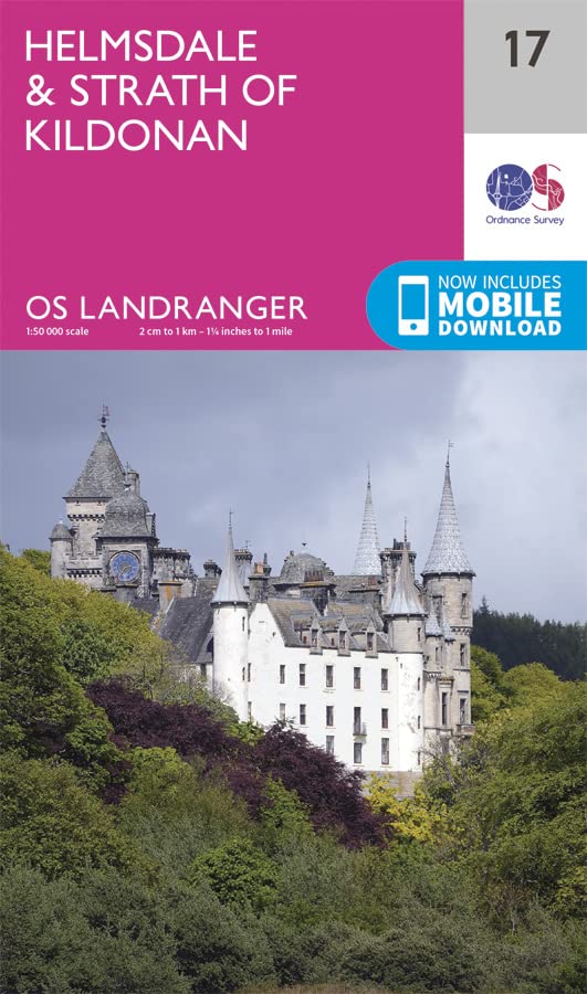 Landranger (17) Helmsdale & Strath of Kildonan: 017 (OS Landranger Map)