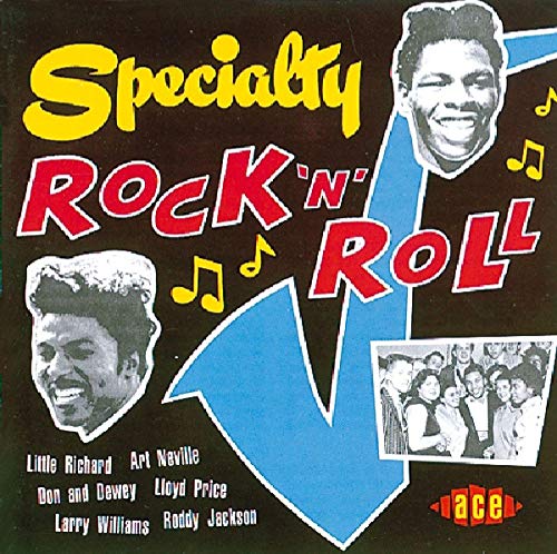 CD cover for “Specialty Rock’n’Roll” featuring portraits of musicians.