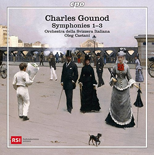 Orche De Svizzeracaetani - Gounod: Symphonies 1-3 [Oleg Caetani, Orchestra della Svizzera Italiana] [CPO: 777863-2] [CD]