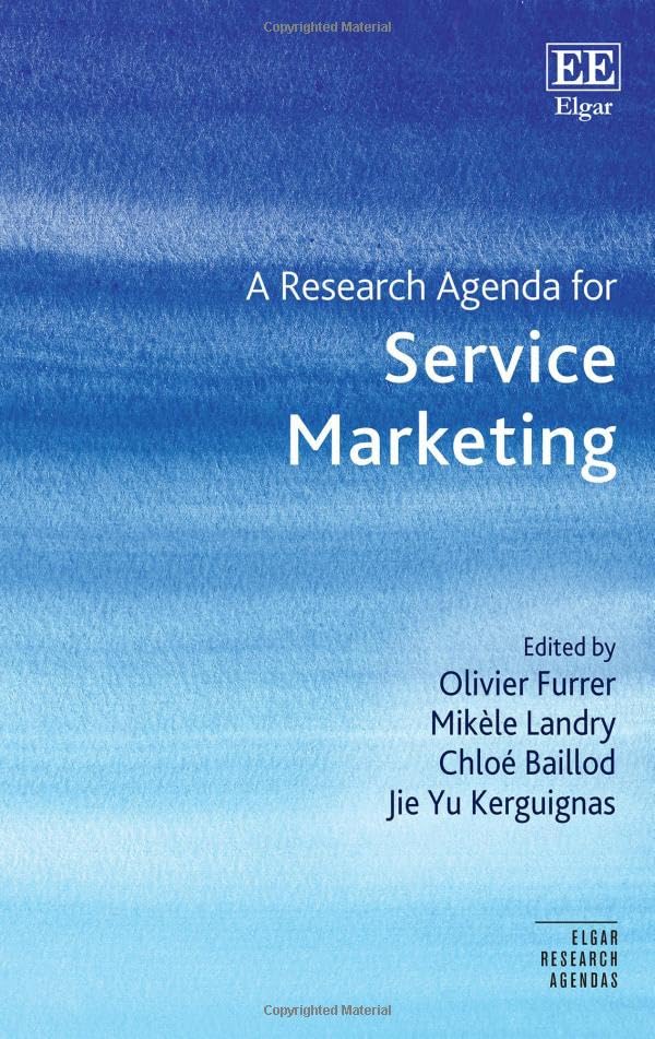 A Research Agenda for Service Marketing