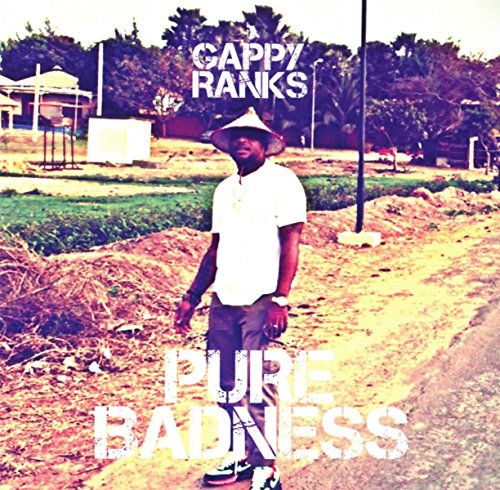 Gappy Ranks album cover: artist in white, rural background, bold text.