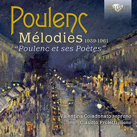 Valentina Coladonato, Claudio Proietti - Poulenc: MElodies [CD]