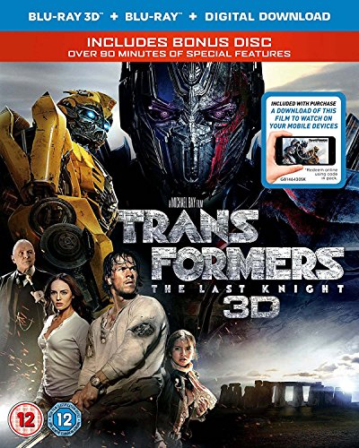 Transformers: The Last Knight 3d [BLU-RAY]
