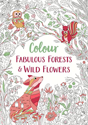 Fabulous Forests and Wild Flowers: An Anti-Stress Colouring Book (Colour Yourself Calm, 2)