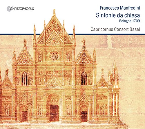 Barczi/capricornus Consort Bas - Francesco Manfredini - Sinfonie da chiesa Op.2 [CD]