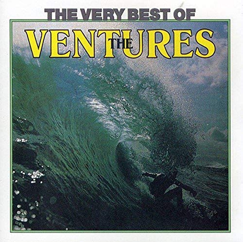 CD cover for "The Very Best of The Ventures" with a wave image.