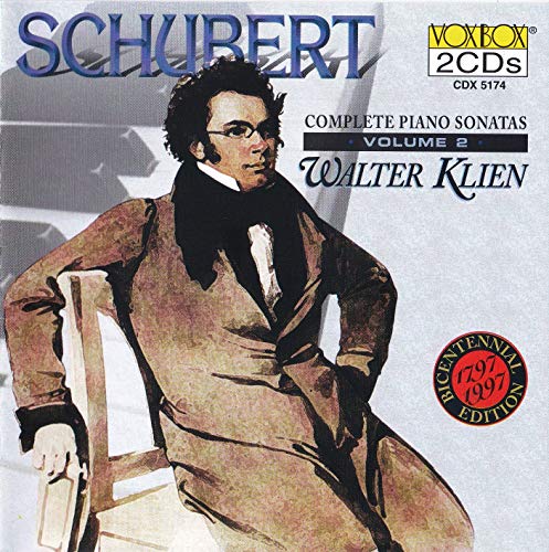 Walter Klien - Schubert: Complete Piano Sonatas Vol. 2 [CD]