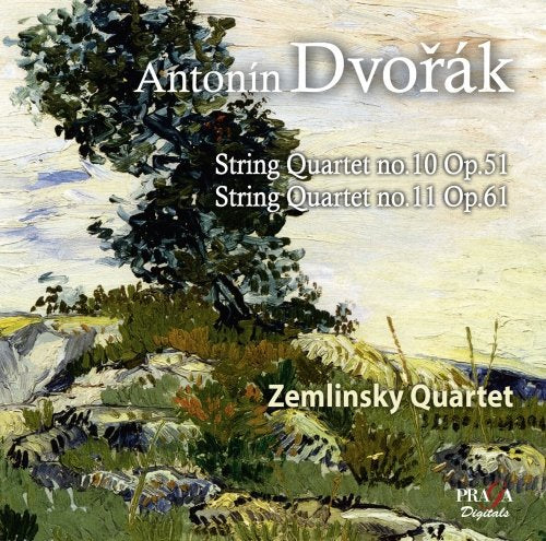 Quatuor Zemlinsky - Dvorak: String Quartets Nos.10 Op.51 and 11 Op. 61 [CD]