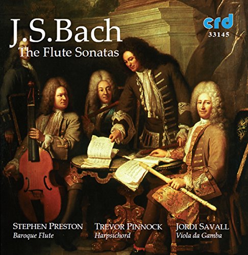 Preston/savall/pinnock - Bach: Flute Sonatas, BWV 1030-1035; Partita for Solo Flute BWV 1013 /Preston · Pinnock · Savall [CD]