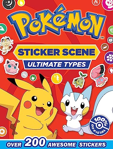 POKEMON ULTIMATE TYPES STICKER SCENE