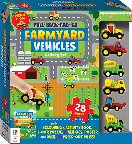 Pull-back-and-go: Farm [Unknown Binding] [2019] Hinkler Pty Ltd