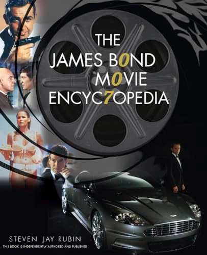 Book cover with James Bond theme, likely featuring a spy or iconic character image.
