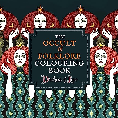 The Occult & Folklore Colouring Book