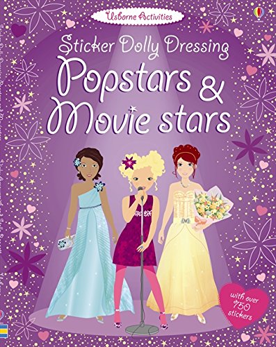 Sticker Dolly Dressing Popstars & Movie Stars by Fiona Watt (Paperback, 2010)