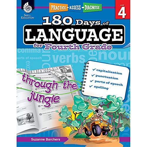 180 Days™: Language for Fourth Grade : Practice, Assess, Diagnose