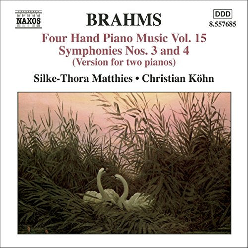 Matthieskohn - Brahms - Four Hand Piano Music, Vol 15 [CD]