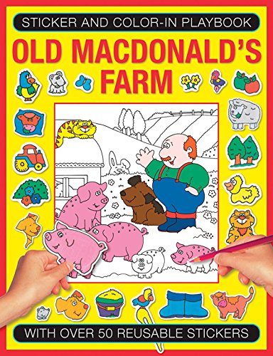 Sticker and Colour-in Playbook: Old MacDonald's Farm (Sticker and Color-in Playbook)