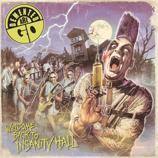 Demented Are Go - Welcome Back To Insanity Hall (highlighter Yellow/black Smoke Vinyl) [VINYL]