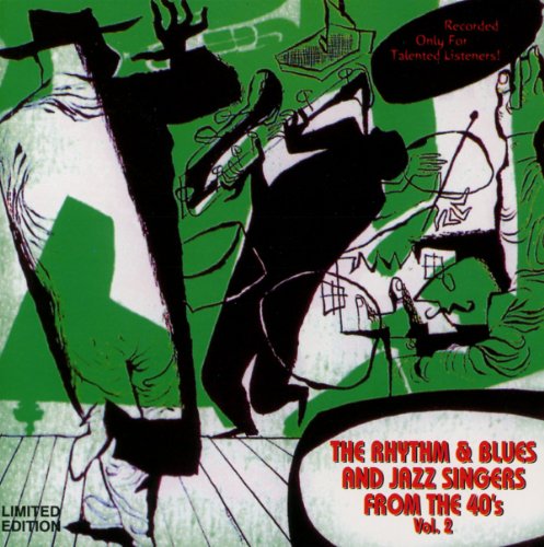 CD cover: Silhouettes of musicians on a green and white background.