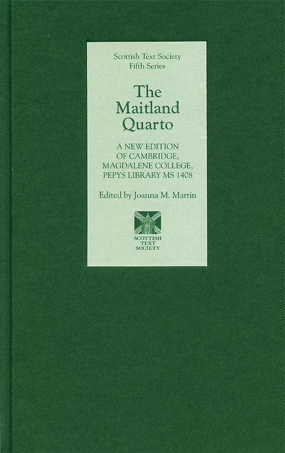 The Maitland Quarto: A New Edition of Cambridge