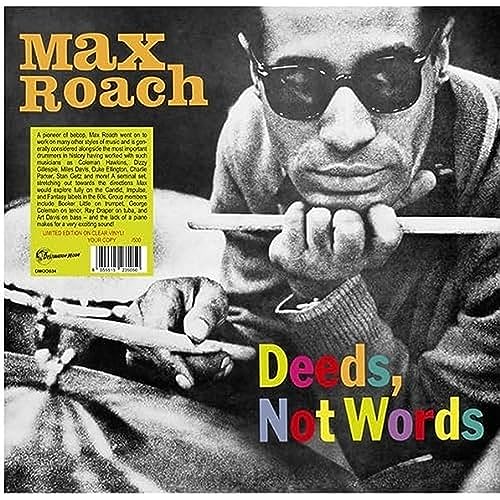 Various - Deeds. Not Words (Numbered Edition) (Clear Vinyl) [VINYL]