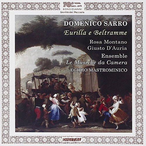 CD cover for "Eurilla e Beltramme" featuring a classical painting.