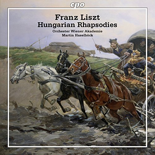 Orch Wiener Akademie - Liszt: Hungarian Rhapsodies [Martin Haselbock, Orchester Wiener Akademie] [CPO: 777797-2] [CD]