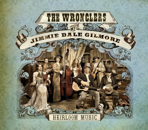 CD cover for “Heirloom Music” featuring a vintage-style band portrait.