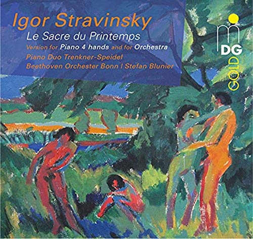 Piano Duo Trenkner - Stravinsky: Rite Of Spring For 4 Hands & Orchestral Version [CD]