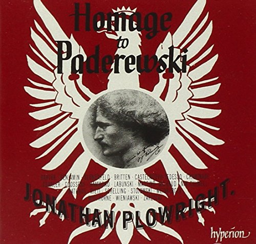 Jonathan Plowright - Homage to Paderewski [CD]