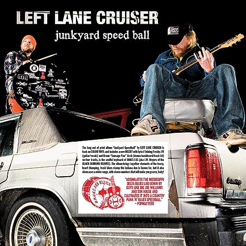 Left Lane Cruiser - Junkyard Speedball (Red/Black Smash Vinyl) [VINYL]