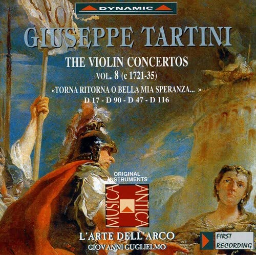 Larte Dellarco - Guglielmo - Tartini: The Violin Concertos Vol. 8 [CD]