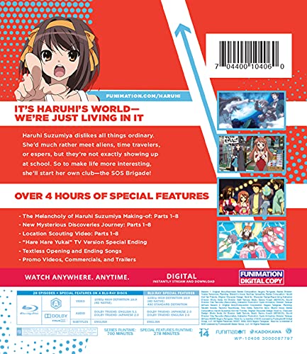 The Melancholy Of Haruhi Suzum [BLU-RAY]