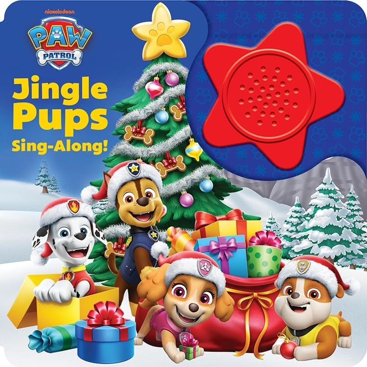 Nickelodeon PAW Patrol: Jingle Pups Sing-Along! Sound Book